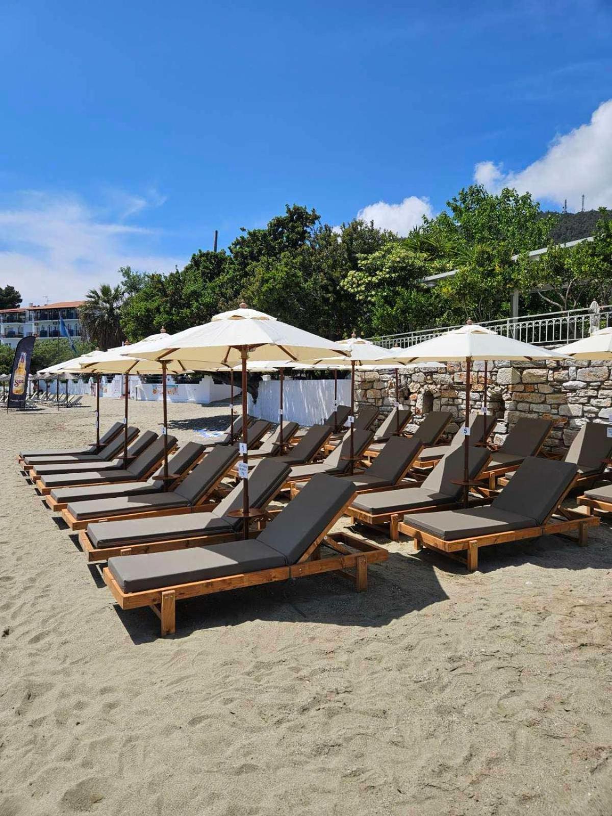 Roula'S House On The Beach Скиатос Экстерьер фото