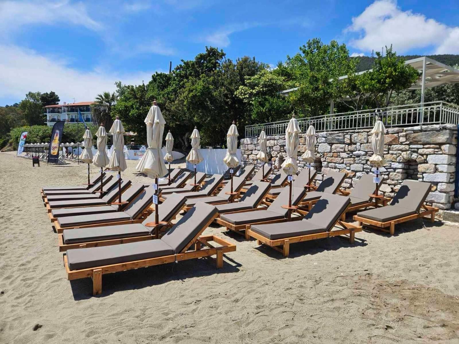 Roula'S House On The Beach Скиатос Экстерьер фото